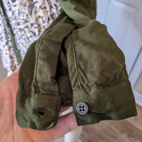 Free people Leopard Animal Print tunic long sleeve blouse - Picture 8 of 10